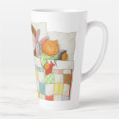 COSY QUILT Tall Tapis White Mug (Droite)