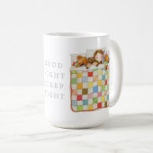 COSY QUILY Tall White Mug (Devant droit)