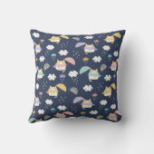 Cosy Rainy Day Motif Jour Oreiller (Verso)