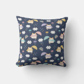 Cosy Rainy Day Motif Jour Oreiller (Recto)