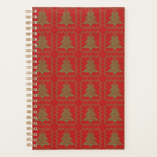 Cosy sapin de Noël affreux pull à damiers motif (Devant)