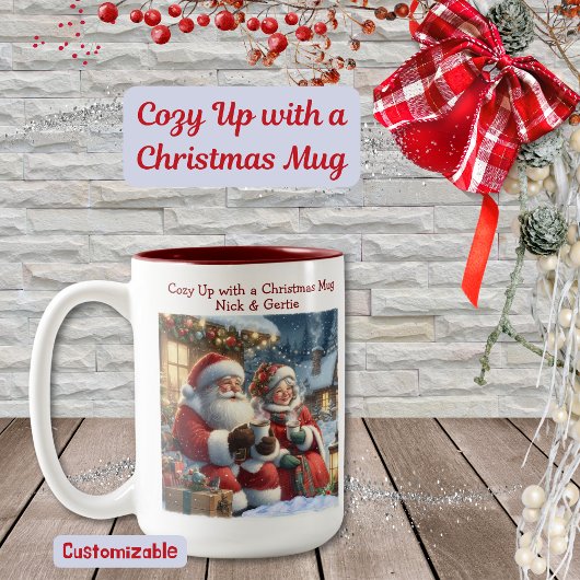 Cosy Up avec une Mug de Noël