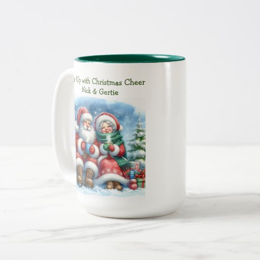 Cosy Up with Christmas Cheer Coffee Mug (Devant gauche)