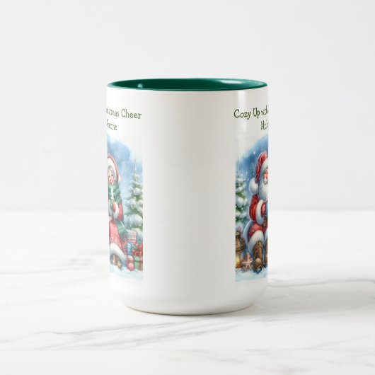 Cosy Up with Christmas Cheer Coffee Mug (Centre)