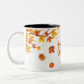 Cosy Vibes d'automne Mug - Fall Coffee Cup avec Le (Gauche)