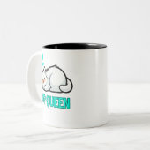 Cosy vibes sommeil chat Mug (Devant gauche)