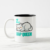 Cosy vibes sommeil chat Mug (Gauche)
