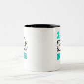 Cosy vibes sommeil chat Mug (Centre)
