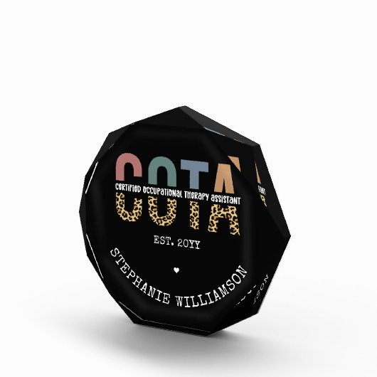 COTA Certified Occupational Therapy Assistant Fotoblokken (Rechts)