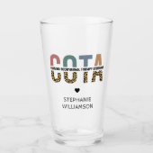 COTA Certified Occupational Therapy Assistant Glas (Voorkant)