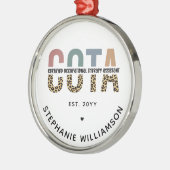 COTA Certified Occupational Therapy Assistant Metalen Ornament (Links)