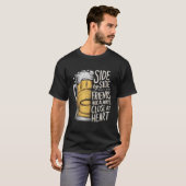 Côte à côte T-shirt amitié (Devant entier)