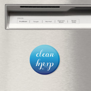 Côté Accueil Bleu Océan Lave-vaisselle Magnet