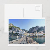Côte Amalfi, Italie carte postale Amalfi, capri, (Devant / Derrière)