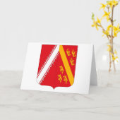 Cote d'Alsace ou carte grise d'Arms (Fleur jaune)