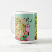Côte d'Amalfi de tasse de l'Italie par l'artiste (Devant gauche)