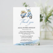 Côte d'Amalfi Italie Carte de remerciements plat V (Debout devant)