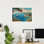 Côte d'Azur, France Art déco (Bureau à domicile)