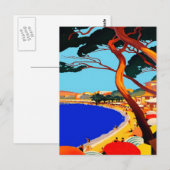 Cote d'Azur Frans Reis Briefkaart (Voorkant / Achterkant)
