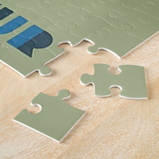 Cote D'Azur, illustratie van computerracisme Legpuzzel (Zijkant)