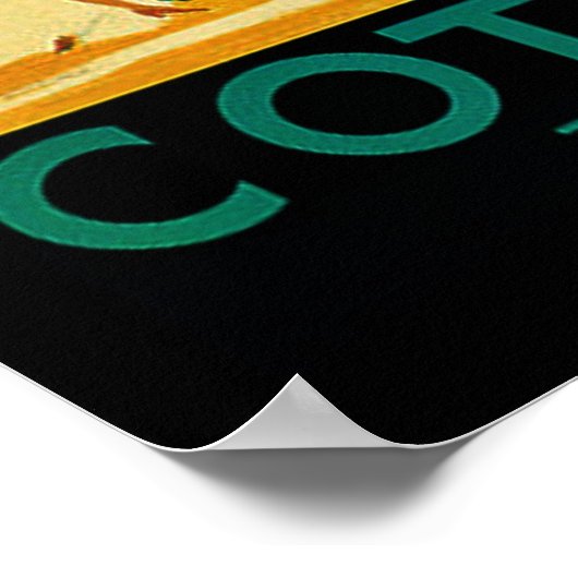 Cote D'Azur Toute Lannee Frans Reis Poster (Hoek)