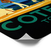  Cote D'Azur Toute Lannee Frans Reis Poster (Hoek)