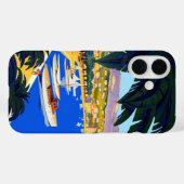 Cote D'Azur Travel Case-Mate iPhone Case (Achterkant (horizontaal))