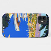 Cote D'Azur Travel Case-Mate iPhone Case (Achterkant (horizontaal))