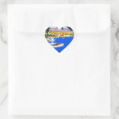  Cote D'Azur Travel Hart Sticker (Tas)