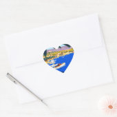  Cote D'Azur Travel Hart Sticker (Envelop)