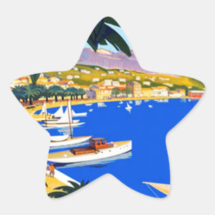  Cote D'Azur Travel Ster Sticker