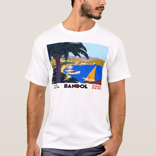 Cote D'Azur Travel T-shirt (Voorkant)