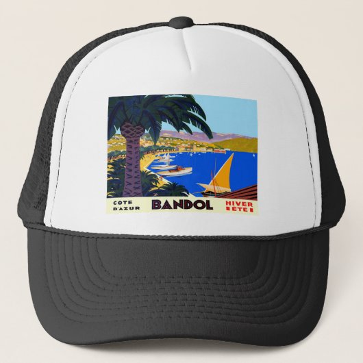 Cote D'Azur Travel Trucker Pet (Voorkant)