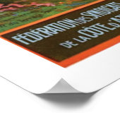 Cote d'Azur, uitzicht aan de Franse kust Poster (Hoek)