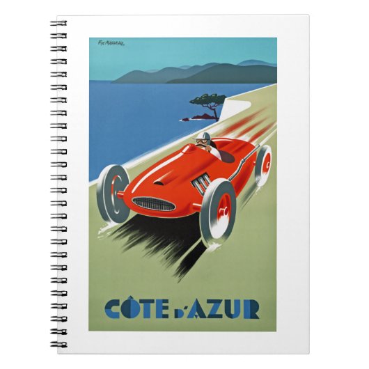 Cote d'Azure Notitieboek (Voorkant)