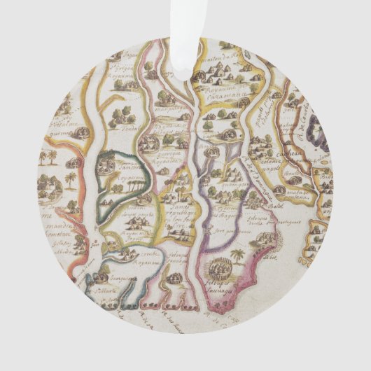 Côte de l'Afrique et de la rivière Gambie | 1622 (devant)