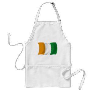 Cote d'Ivoire (Côte d'Ivoire) tablier de drapeau