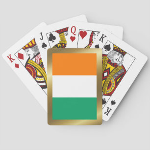 Cote d'Ivoire Vlag Speelkaarten