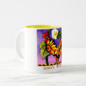 Côté ensoleillé vers le haut de tasse (Devant gauche)