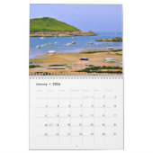 Côte française calendrier de 12 mois (Jan 2026)