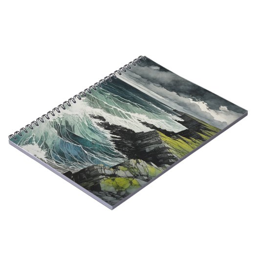 Côte verte | Journal carnet (Côté gauche)