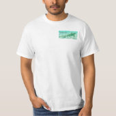 Côtés noirs du T-shirt deux de requin de récif de (Devant)