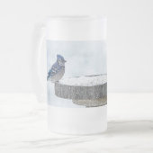 Côtés opposés - Mug peint givré (Devant gauche)