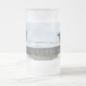 Côtés opposés - Mug peint givré (Centre)