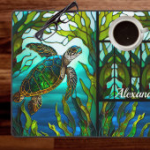 Côtier Tropical Aqua Green Blue Sea Turtle