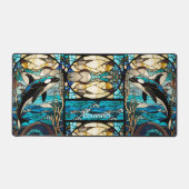 Côtier Tropical Orca Noir Bleu et Or (Recto)