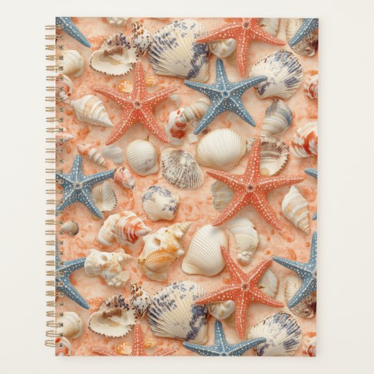 Côtière rustique - Coquillages, Poissons étoilés, (Devant)