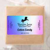 Coton Bonbon Nicotine Vape E Jus Étiquettes (En situation)