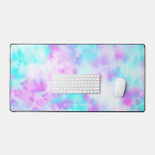 Coton Candy Tie Dye Motif Personnalisé (Clavier et souris)