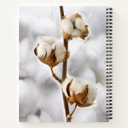 Coton Carnet spiral (Dos)